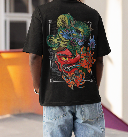 Ascend with Tengu Oversized T-Shirt